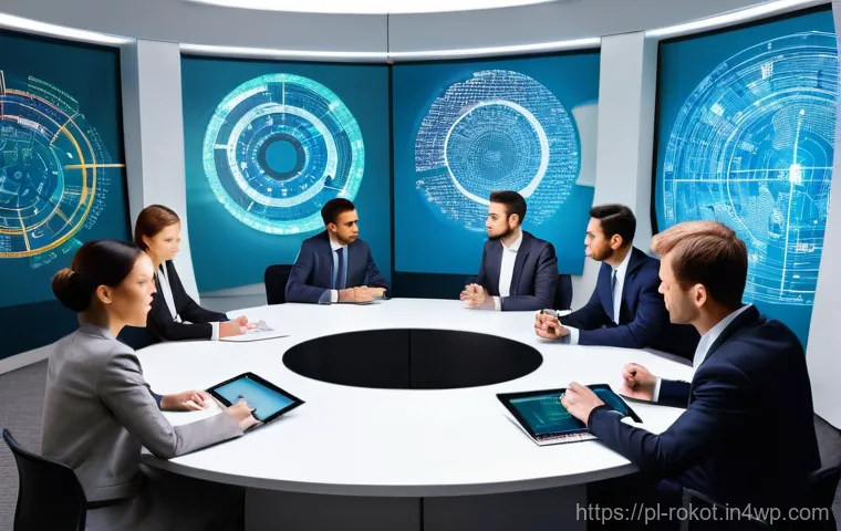 로봇 윤리 교육의 중요성과 방법 - **Prompt 1: "Ethical Playtime for Future Innovators"**
    A bright, cheerful scene in a modern, lig...